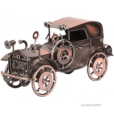 S-TROUBLE Modèle de Voiture Vintage Antique en métal Collections Artisanales de véhicules à Collectionner Jouets pour Bar ou décoration de décoration intérieure Grand Cadeau d'anniversaire