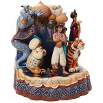 Enesco Disney Traditions Figurine sculptée par cœur Aladdin