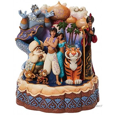 Enesco Disney Traditions Figurine sculptée par cœur Aladdin