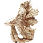 Kare Objet décoratif Betta Fish doré Taille Unique