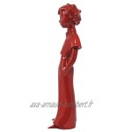 Le Petit Prince sculpture Figurine 30 cm Rouge Royal Objet deco et de design moderne Idéal cadeau anniversaire baptême mariage