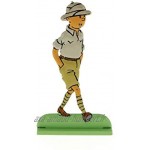 Moulinsart Pack de Collection: La fusée Lunaire de Tintin avec Trois Figurines en Relief