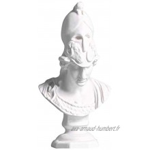 Fenteer La Mythologie Grecque Figurine Plâtre Buste Statue Décoration de La Maison Célèbre Sculpture de Plâtre Portraits de Bureau Ornement Collection Athena