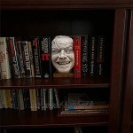 Marjory Jack Nicholson Sculpture intérieure Ornement de la bibliothèque brillante Ici est Johnny Sculpture Résine pour la pièce le bureau le bureau Ornement