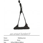 RR&LL Giacometti Sculpture abstraite en bronze représentant un homme marcheur pour travaux manuels sculpture moderne décoration d'intérieur