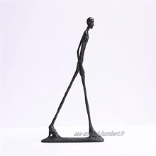 RR&LL Giacometti Sculpture abstraite en bronze représentant un homme marcheur pour travaux manuels sculpture moderne décoration d'intérieur