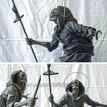 Sculpture Du Gardien De La Squelette Noire Statues De Jardin Décoration D'halloween Statue De Grim Reaper Pour Haunted House