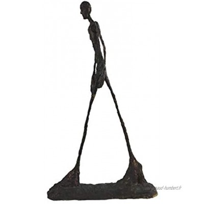Sculpture en Bronze Objet Decoration,Giacometti Statue en Bronze Accessoires De Décoration Abstraite Sculpture en Bronze d'art Moderne dans Le Style Statues DéCoratives Sculptures