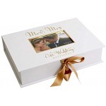 Always & Forever WG705 Boîte à souvenirs en feuille d'or Format A4