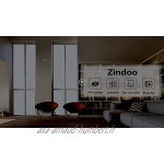 Zindoo Stickers pour Fenetre Rayure Film Vitre Anti UV Film de Protection Fenetre 44.5*300 CM pour Decoration Salle de Bain Maison Bureau Cuisine