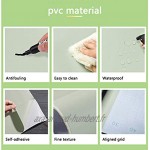 bandezid Papier Peint Adhesif Mural Adhésif Décoratif Sticker Vinyle Film pour Meuble Cuisine Porte Mur Stickers Meuble-1# Brun 60cm*3m