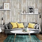 MEIBAN Film adhésif aspect bois autocollant pour meubles 30 cm x 3 m Style rétro Film décoratif étanche pour cuisine armoire table de travail papier peint