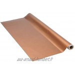 Venilia Film adhésif décoratif pour Meuble Effet Industriel cuivre avec Structure imperméable PVC sans phtalates 67,5 cm x 1,5 54911 métal 67,5cm x 1,5m