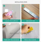 WDSHB Stickers Meubles Imperméable Papier Peint Adhesif Mural Sticker Vinyle Film pour Meuble Cuisine Porte Mur Stickers Meuble Size:60cm*18m,Color:Jaune nacré