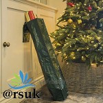 ARSUK Sac de Rangement pour Sapin de Noël Sac à dechets Poubelle de Jardin Pieds de Sapin de Noël