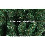 mctech Sapin de Noël artificiel Autres Tailles-couleur : vert PVC 180cm