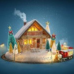MELLIEX 47 PCS Mini Sapin de Noël Multicolore Miniature Arbre de Noël Mini Sisal Bouteille Brosse Arbres pour la Fête De Noël Décoration de La Maison