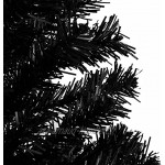 Susany Sapin de Noël Artificiel avec Support,Sapin de Noel,Tronc Vert,Sapin de Noël Artificiel,avec 564 Branches-Noir 120cm PVC