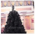 WYDMBH Sapin de Noël Artificiel Arbre de Noël 2. 1m 2.4m Arbre de Noël Arbre Noir Christmas Tree Height : 2.1M