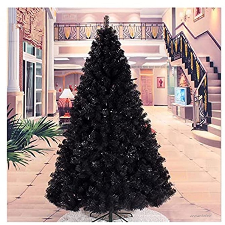 WYDMBH Sapin de Noël Artificiel Arbre de Noël 2. 1m 2.4m Arbre de Noël Arbre Noir Christmas Tree Height : 2.1M