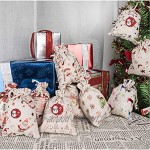 Anyingkai Sac en Tissu de Calendrier de l'avent,DIY Sachets en Jute,Sacs à Cordon Calendrier De l'Avent,Calendrier de l'Avent à Remplir,Sachets de Jute,DIY Noël Cadeaux Sacs numérique