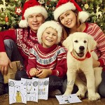 FORMIZON 24 Calendrier de l Avent DIY Calendrier de l'Avent Boites Cadeau Noël 24 Noel Calendrier Sacs en Papier avec Autocollants