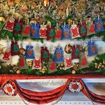 Herefun 24 Calendrier de l'Avent Sac en Jute Sachet en Tissu à remplir DIY avec Etiquettes Numéro Sac Cadeau de Noël Cadeaux Sacs à pour Noël Anniversaire Mariage A