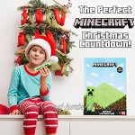 Minecraft Calendrier de L'avent 2021 Advent Calendar Officiel 24 Surprises Papeterie Enfant