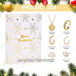 MJARTORIA Bijoux Flocon de Neige Calendrier de l'Avent 2021 Calendrier de Noël pour Dames Femmes Filles Calendrier de l'Avent compte à rebours avec 24 Surprises Cadeau de Noël