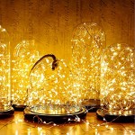 Guirlande Lumineuse à piles 10M 100LED [Lot de 2],Guirlande LED,MOOING Fairy Lights Etanche Décoration Romantique pour Sapin de Noël Mariage Fête Festival Anniversaire Jardin Terrasse Blanc Chaud