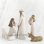 Willow Tree 26005 Ensemble de 6 Figurines Crèche Nativité