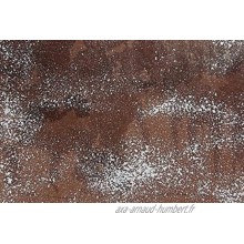 Papier marron crèche avec neige 3PZ 70 x 100 cm