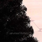 KiKom 60cm Sapin de Noël avec Support Arbre Sapin Artificiel pour Décoration Noël Noir