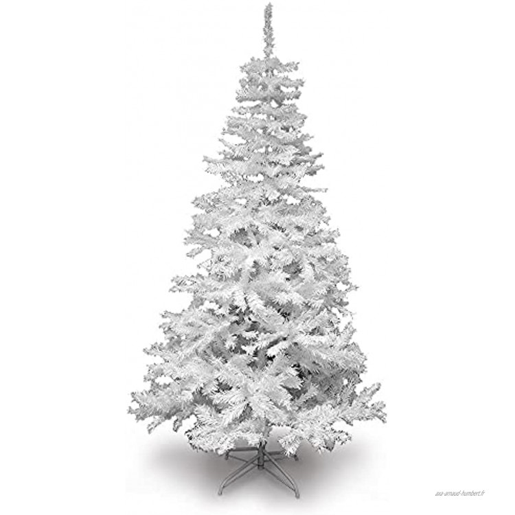 Sapin de Noël Artificiel Blanc Deluxe 180 cm