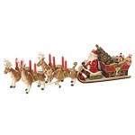 Villeroy & Boch Christmas Toys Memory Boîte à musique Traîneau du père Noël Porcelaine Multicolore