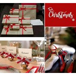 Inntek 2 Rouleaux Ruban Satin Rouge 6mm de Large Bobine de 91M de Ruban Corde pour Créer des Cartes Scrapbooks Emballage Cadeaux et Projets Créatifs Décoration de Noël