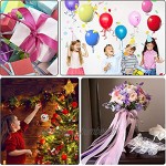 Ruban Satin Mixte Coloris Ruban Satin Cadeau Ruban Deco Ruban Mariage DIY Cadeaux D'anniversaire De Noël Décoration pour la décoration artisanale emballage de cadeaux mariage （16 couleurs）
