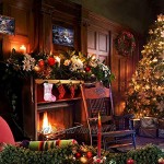 ABOOFAN Chaussette de Noël rose nain de Noël Tomte nain Bas suédois Père Noël pour décorations d'arbre de Noël Cheminée à suspendre Décoration de fête de Noël Style 2
