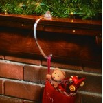 Adams Christmas 5730-06-1240 Crochet pour Chaussette de Noël avec organe de préhension sécuritaire Lot de 2