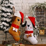 J-ouuo Chaussette de Noël personnalisée à suspendre pour sapin de Noël ou fête de famille