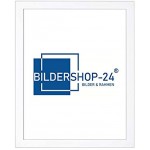 Bildershop-24 Cadre Photo Monza 80 x 80 cm Blanc Mat