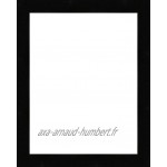 Cadre Haut de Gamme Galerie Noir Brillant 4 cm de Largeur 24x32 cm 32 x 24 cm Cadre Photo Mural