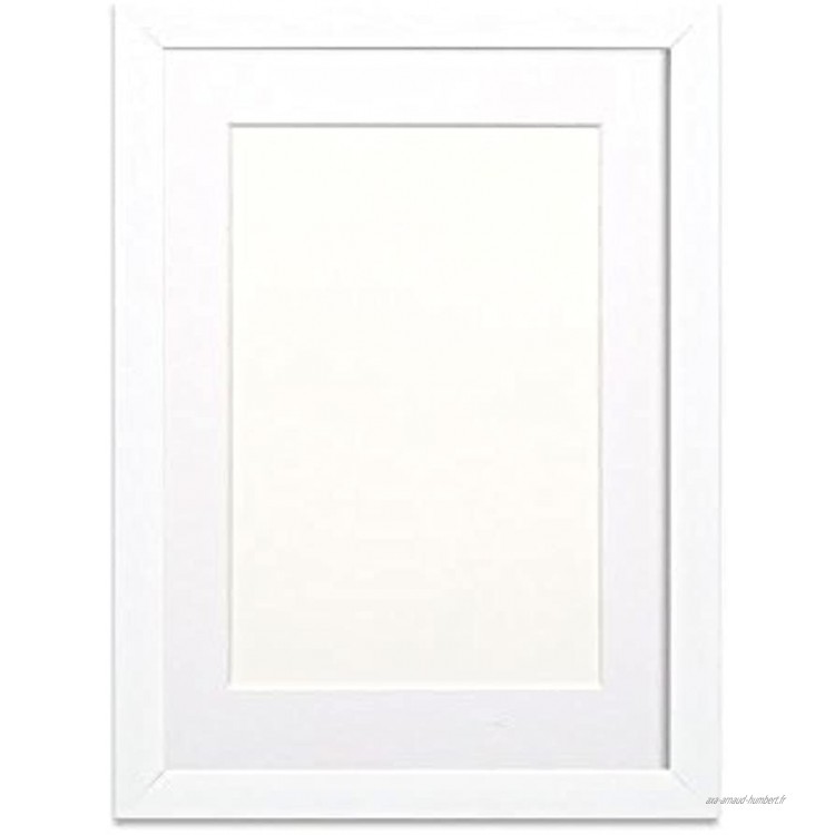 Cadre Photo Affiches Cadre pour Gamme de Couleurs Arc-en-Ciel Dimension 50,8 x 40,6 cm pour A3 des Photos -Cadre Blanc avec Blanc Mont