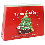 QTJUST Merry Christmas Tree Collar 30 inch Sequin Dot Xmas Tree Skirt Ring Base Cover Christmas Tree Skirt