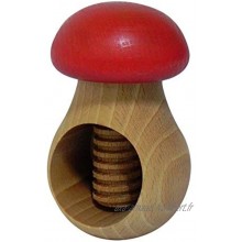 Casse-Noisette en forme d’un champignon – TRES SOLIDE – rouge
