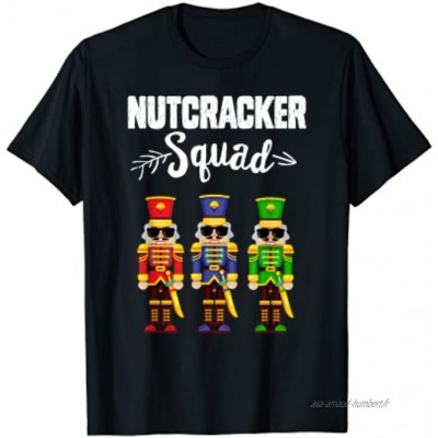 Casse-Noisette Squad Funny Christmas Casse-Noisette Noël T-Shirt