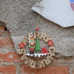 RetroFun Décoration de Noël en bois avec pendentif en forme de casse-noisette