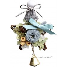 décoration de Noël Fleur éternelle Voiture étoile à Cinq Branches Pendentif DIY Matériel Handmade Paquet Cadeau de Noël Color : A Size : 11 * 14 * 4cm