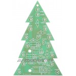 DeWin Arbre de Noël LED Kit de Circuits imprimés LED DIY Flash Tree Ensemble de pièces électroniques pour Arbre de Noël 3D