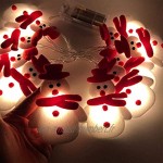 NJBYX 1,6 m 1 Xled Arbre de Noël de Noël LED Garland String Light Noël Décoration de Noël for la maison Color : A Size : One size